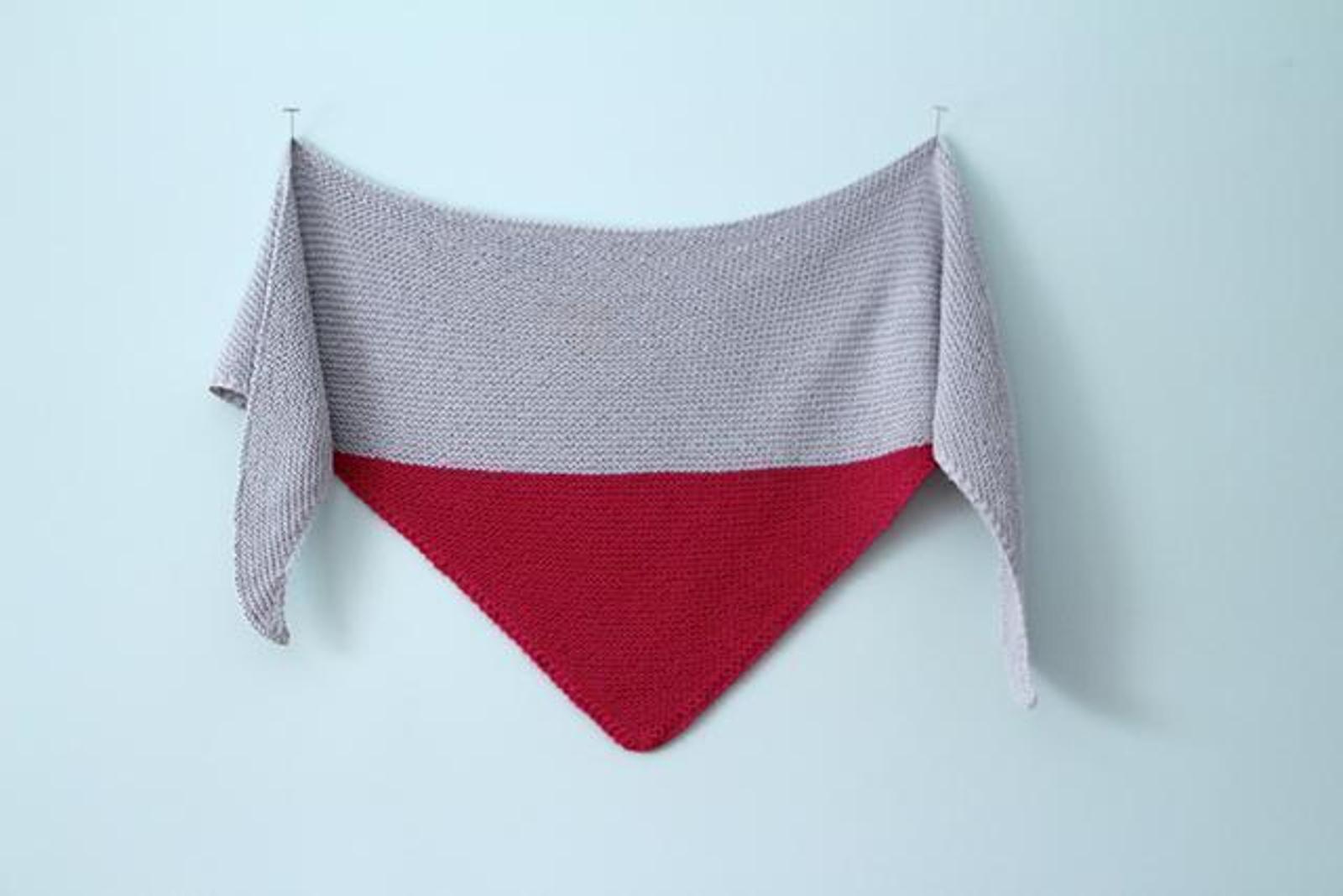 Colorblock Shawl