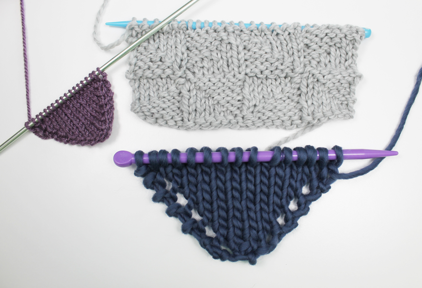 How to Knit Triangles