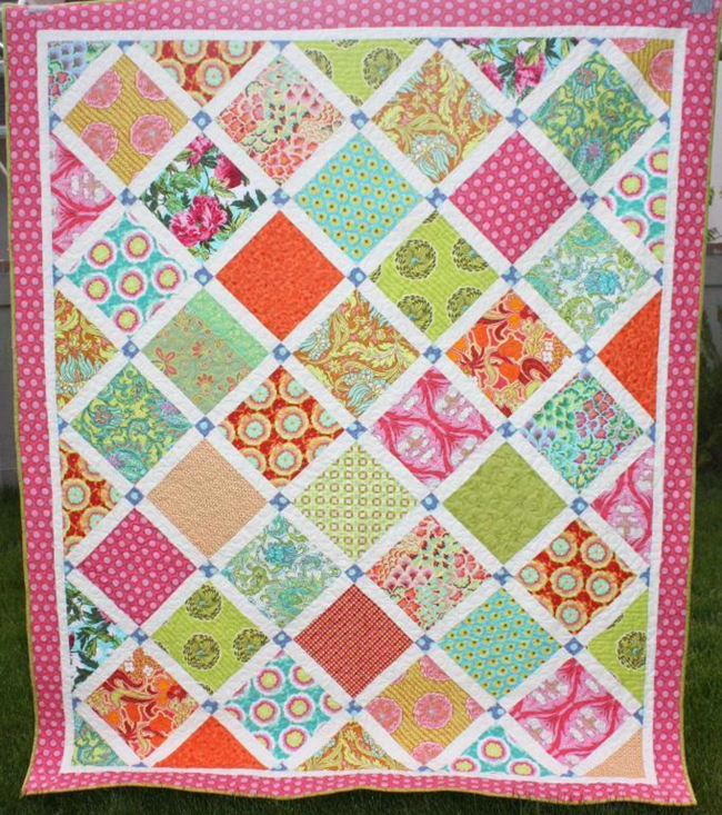 Square Modern Quilt