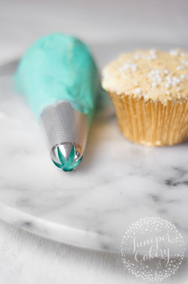 The perfect ruffled buttercream cupcake tip