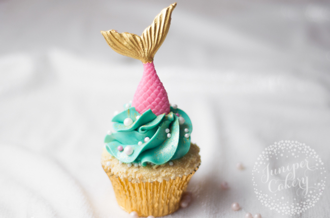 Mermaid cupcake tutorial