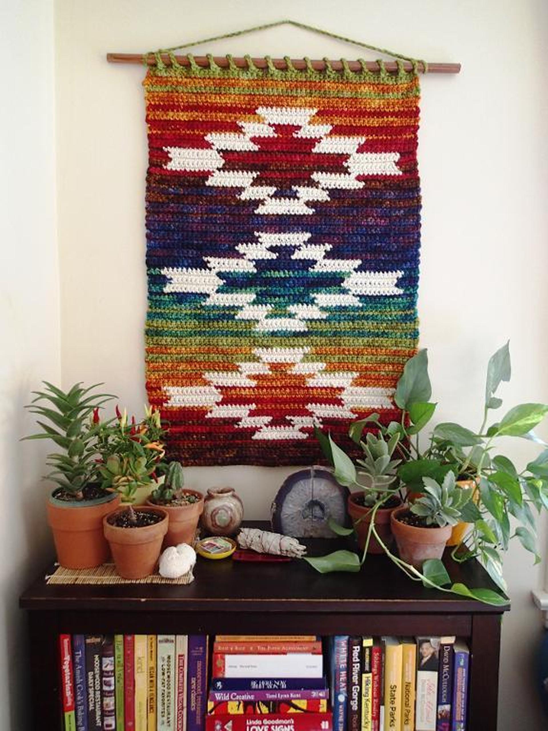 crochet wall hanging pattern