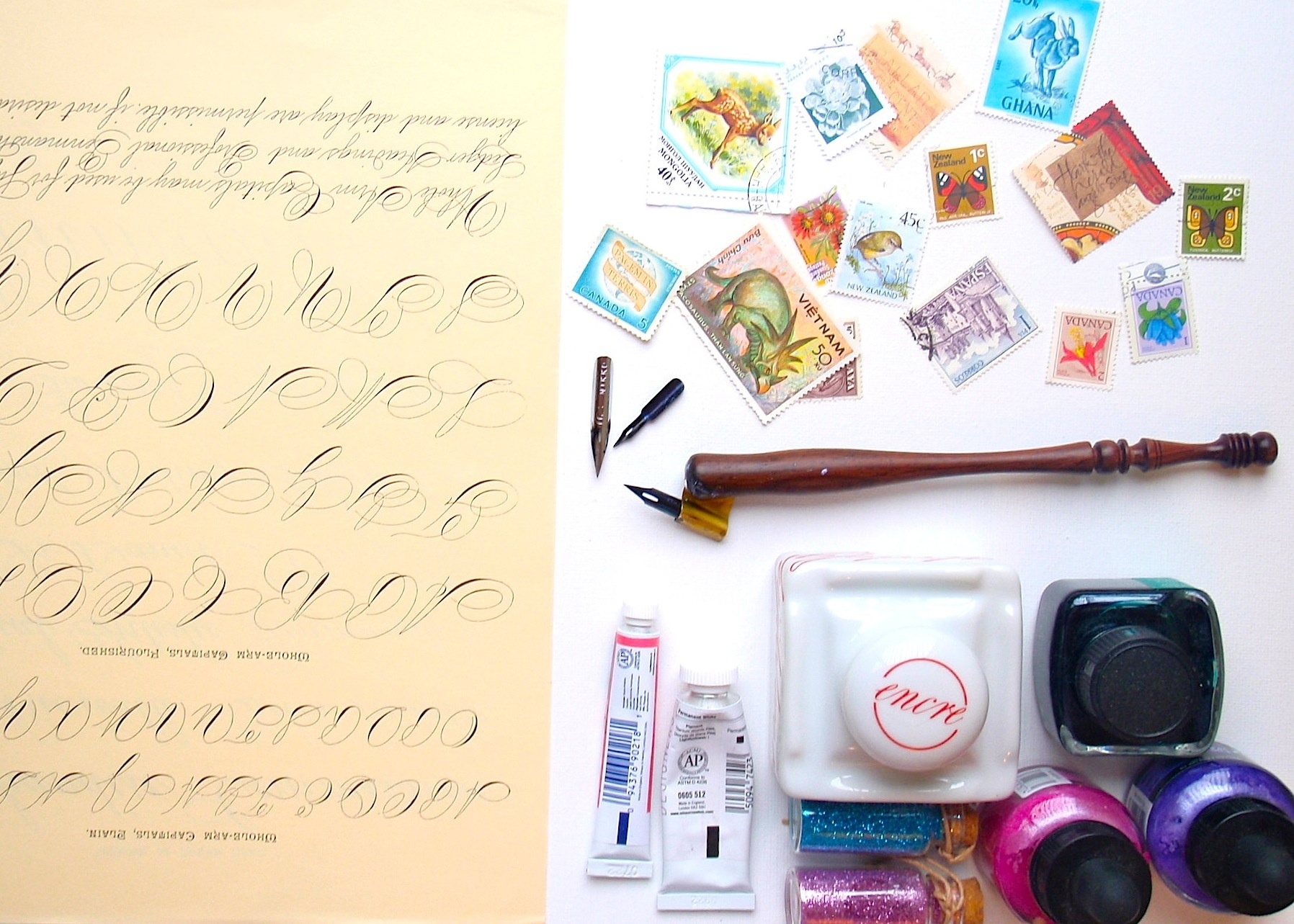 Beginner Calligraphy Supplies