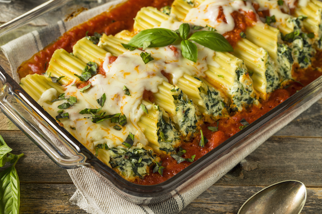 Manicotti Pasta