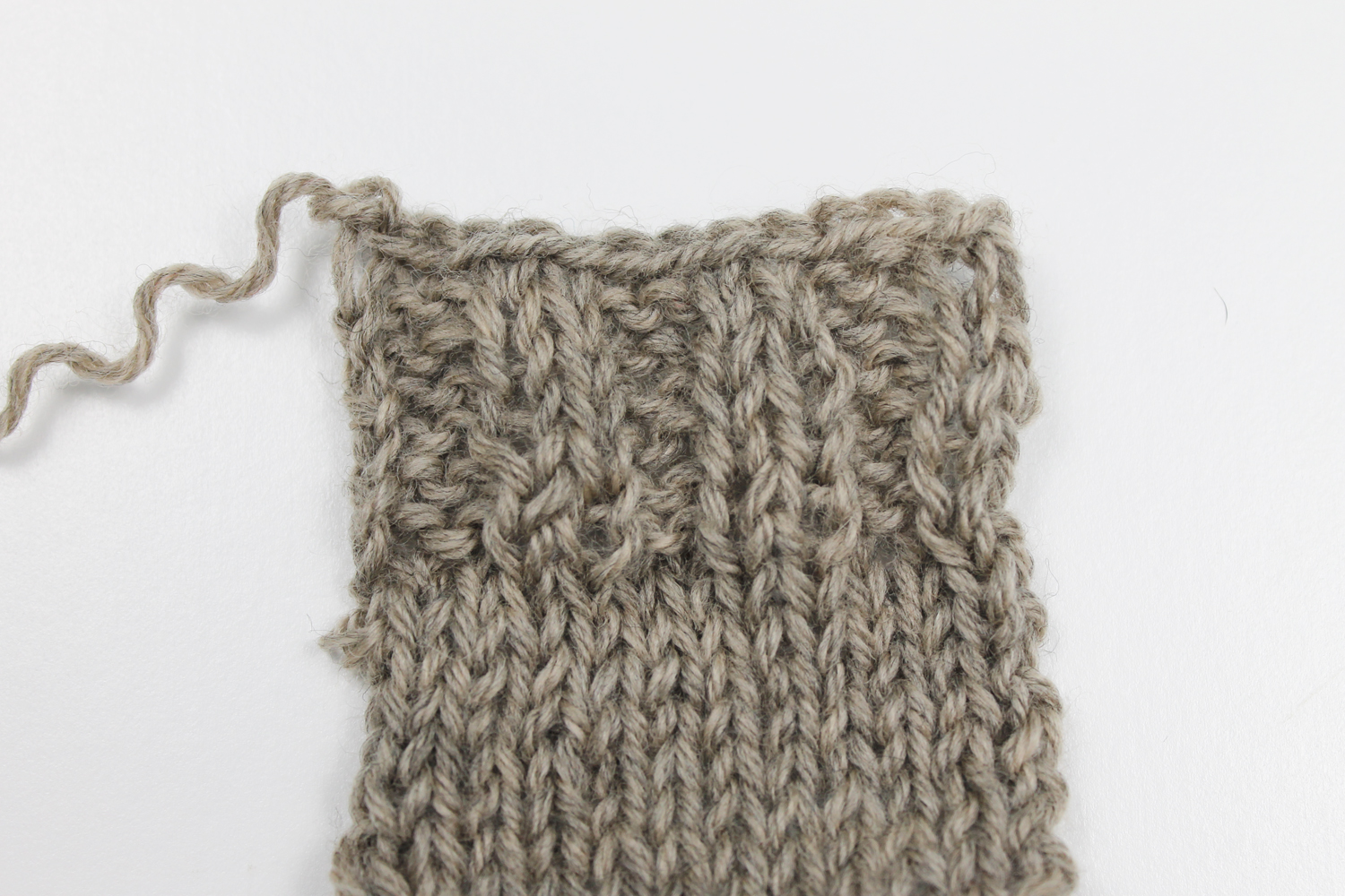 Standard bind off