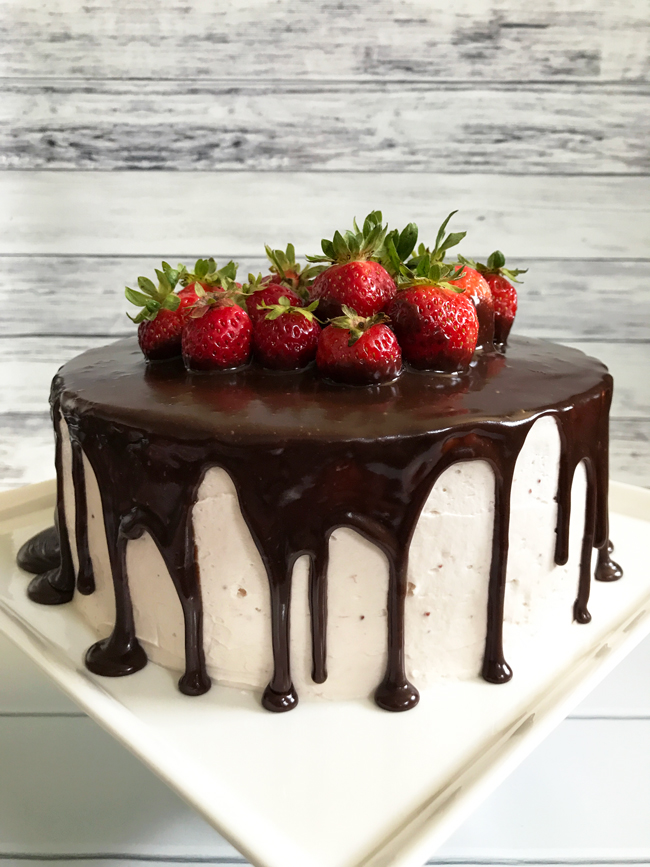 strawberry cake