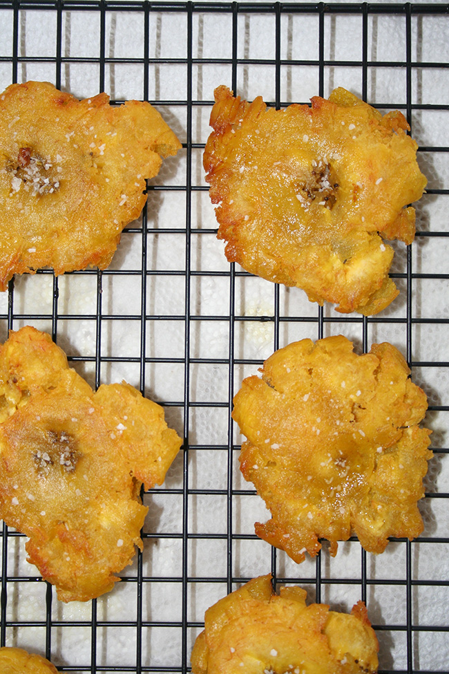 Cooling tostones 