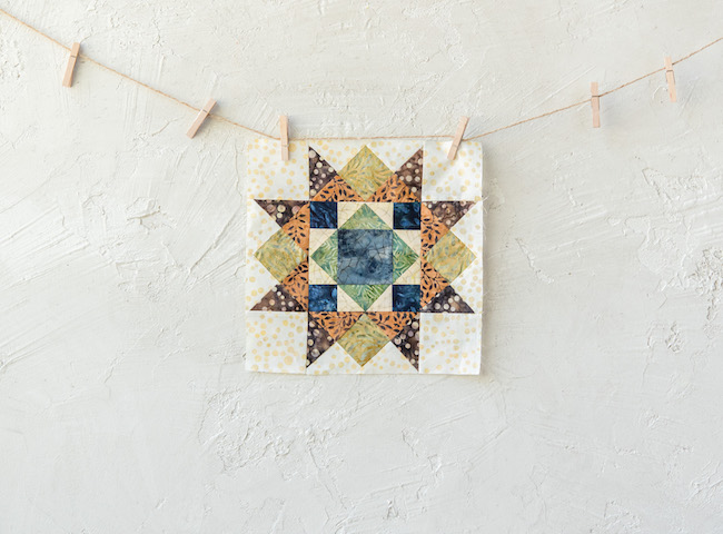 Twisted Candy Star Canyon Creek Quilt