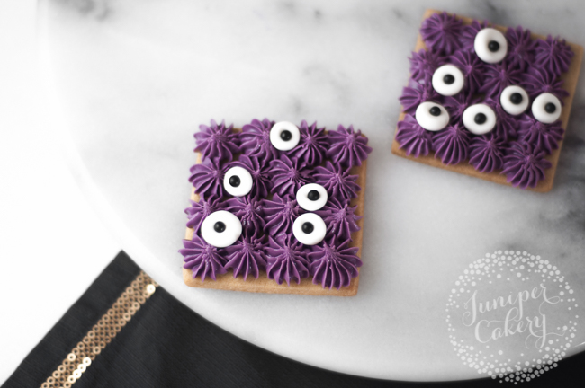 Halloween monster cookie tutorial
