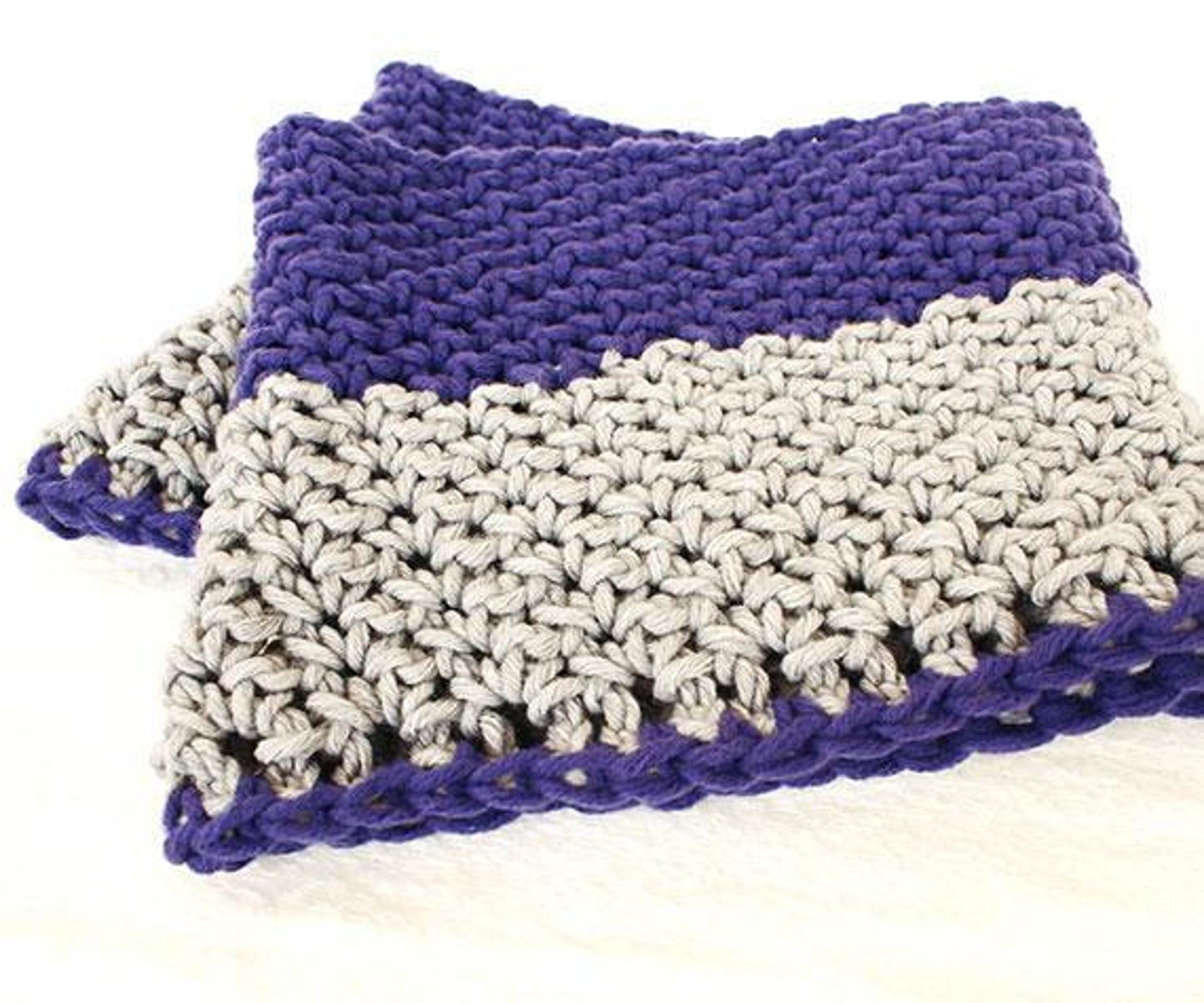 Purple Grey Infinity and Beyond Cowl