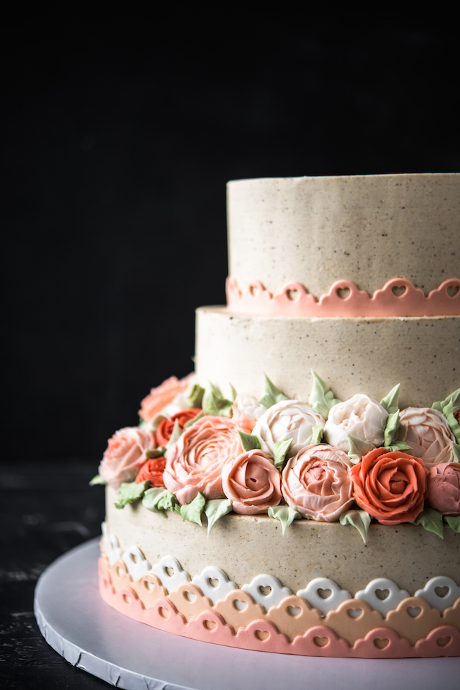 Fall Buttercream Cake from Man About Cake