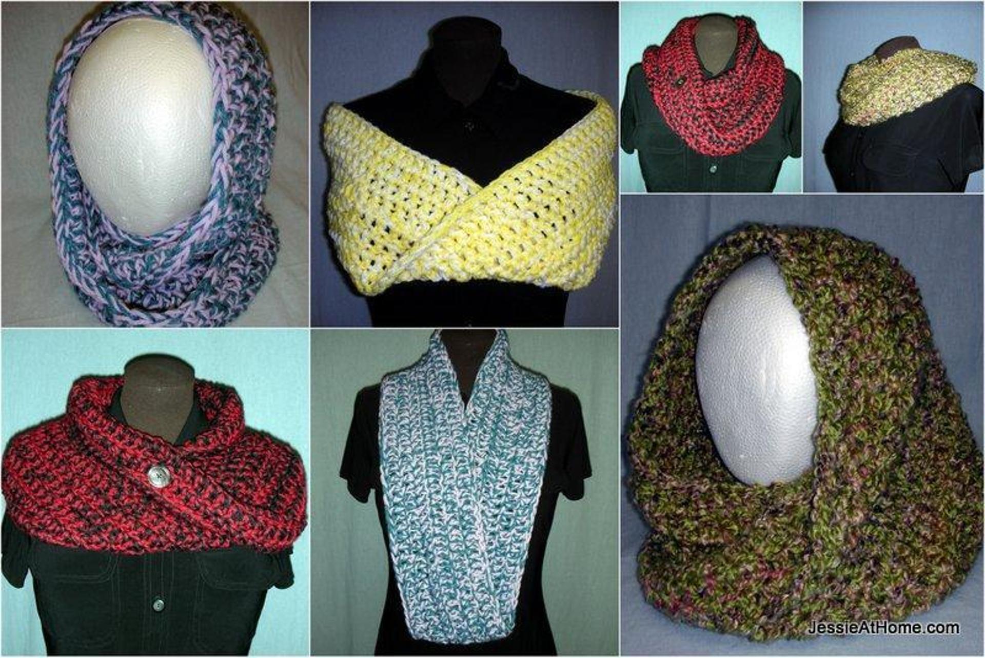 mobius cowl free crochet pattern