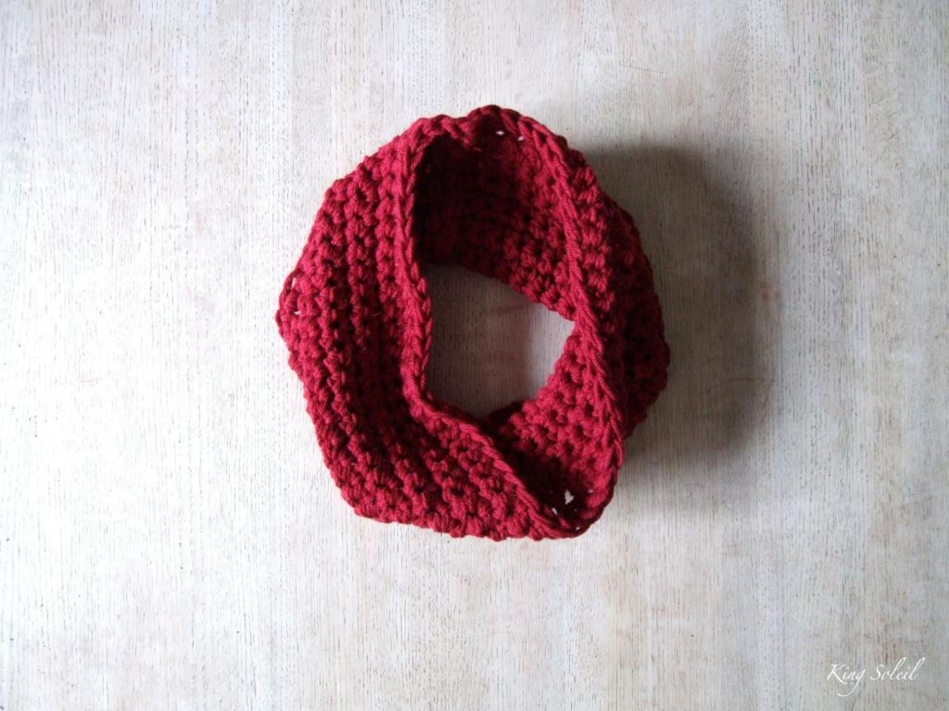 beginners cowl free crochet pattern