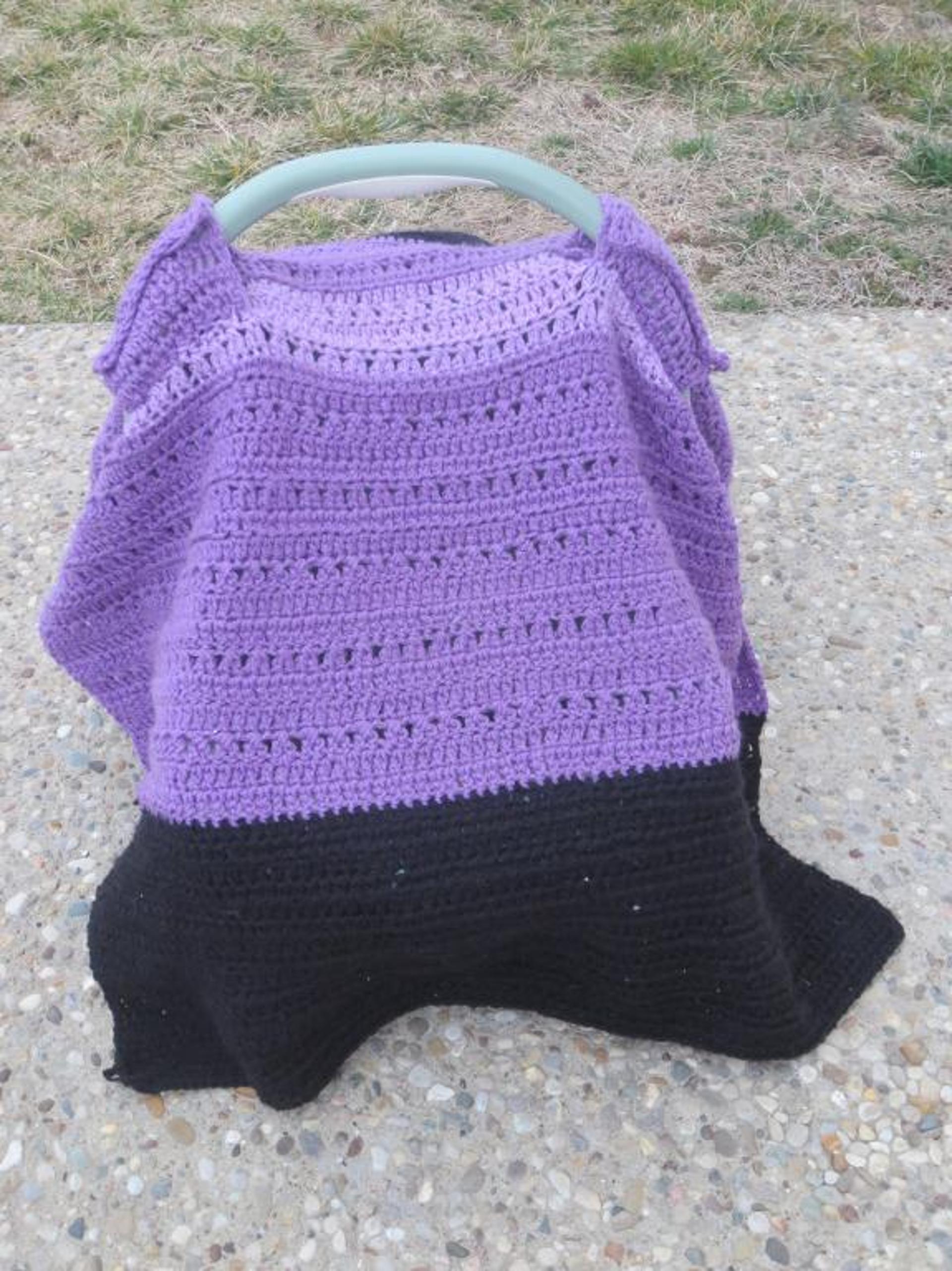car seat canopy crochet pattern