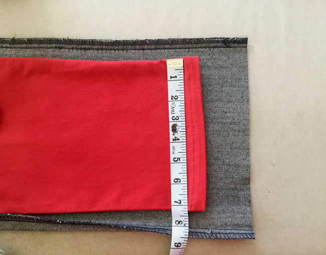 check width against existing pants