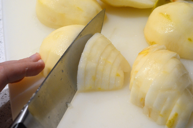 Slicing Pears