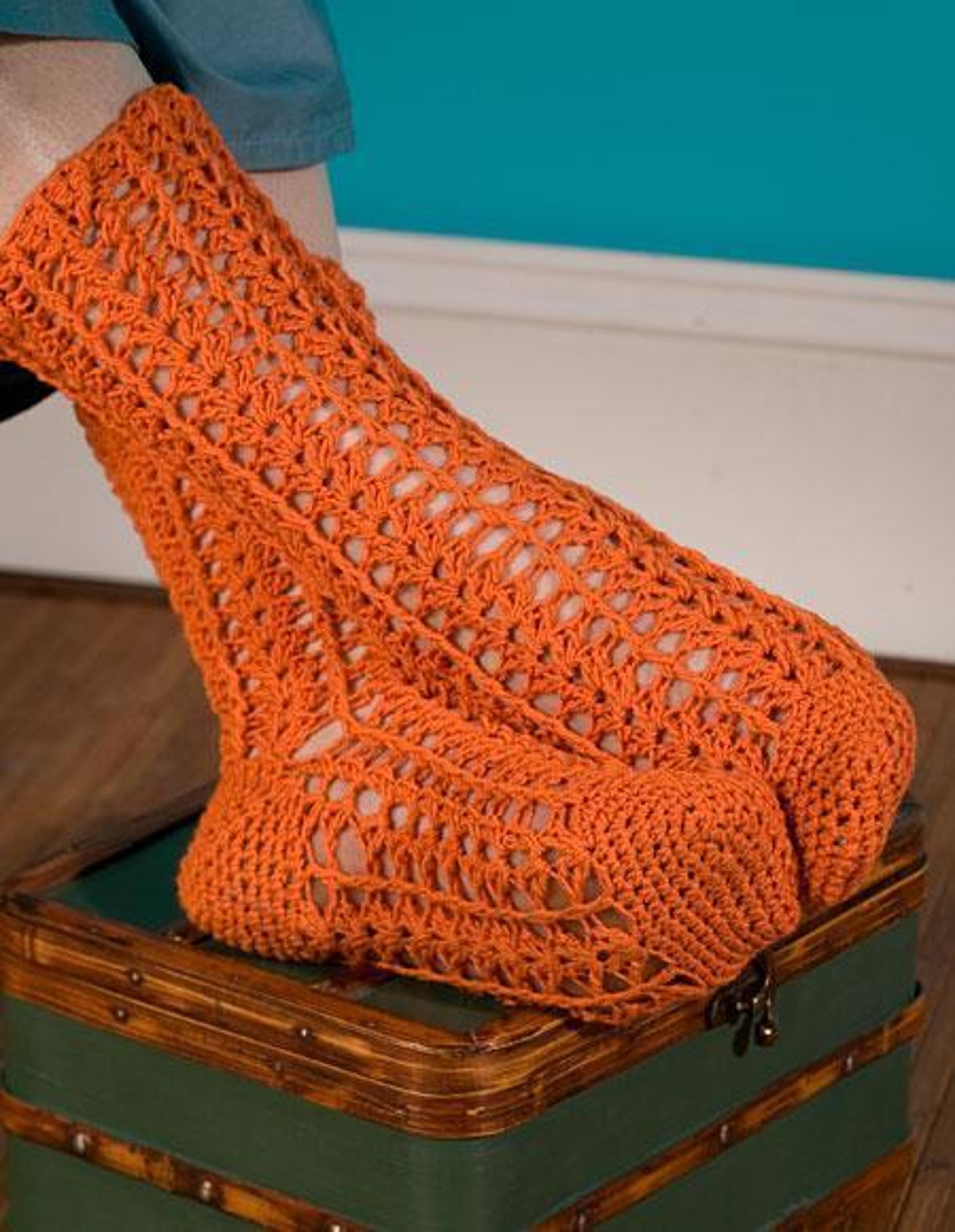 durango crochet socks pattern