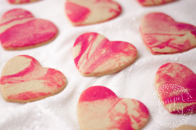 Marbled cookie tutorial by Juniper Cakery