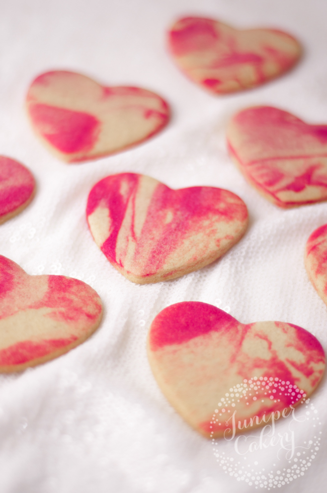 Easy marbled cookie tutorial for fun treats