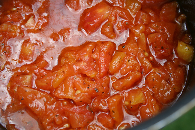 Pomodoro cooking