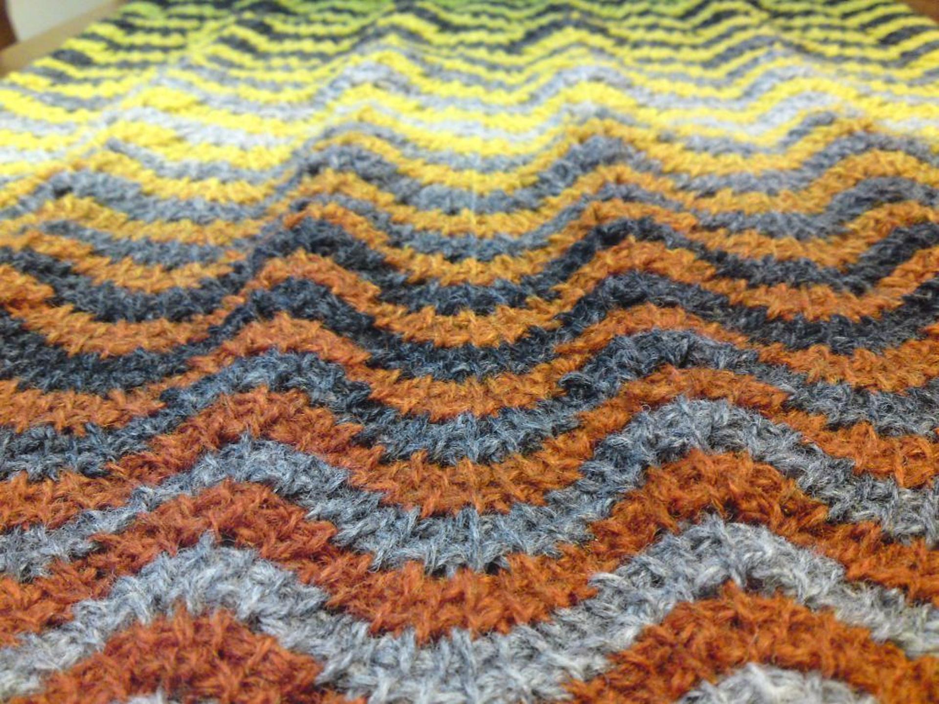 tunisian wiggle scarf crochet pattern