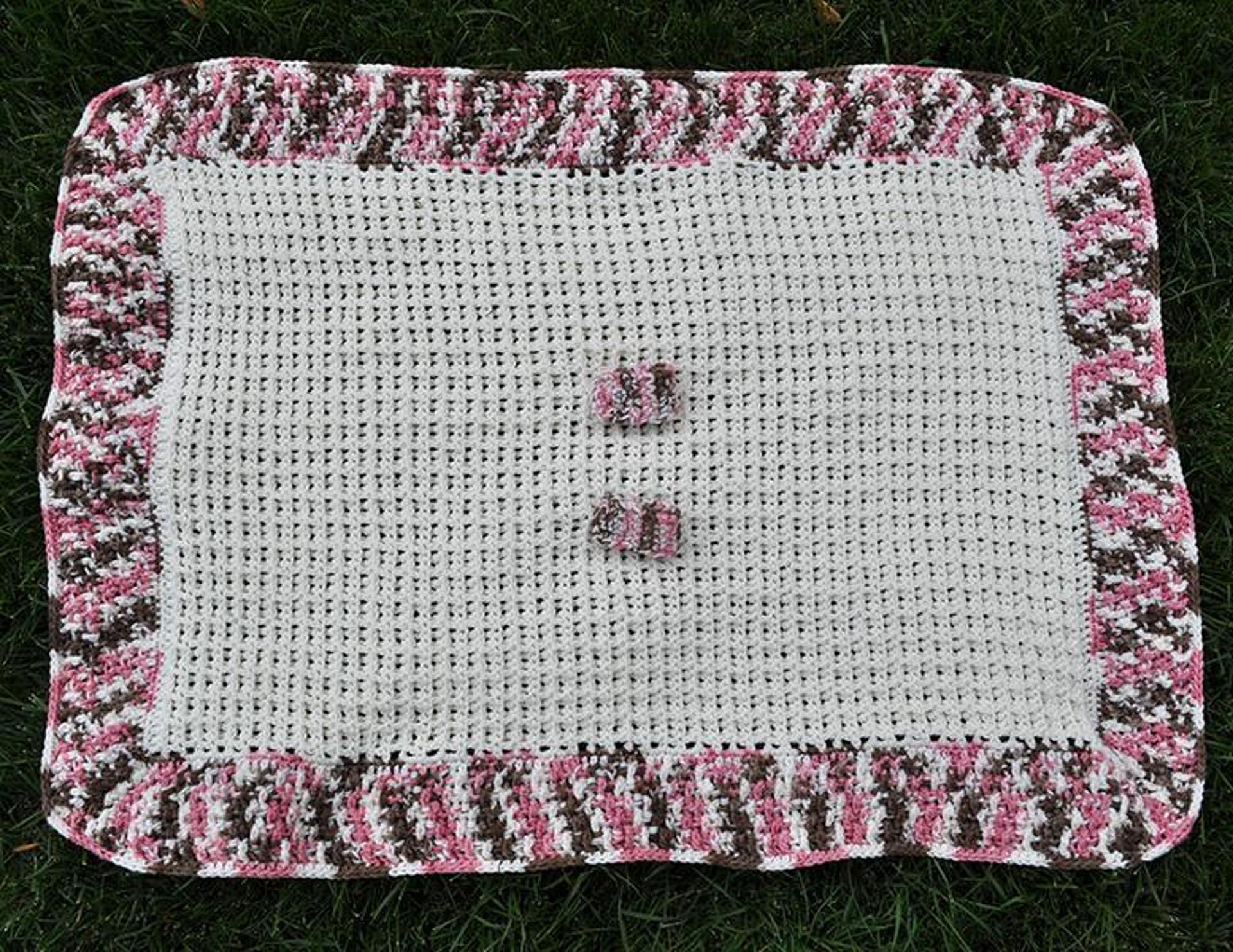 waffle stitch car seat canopy blanket