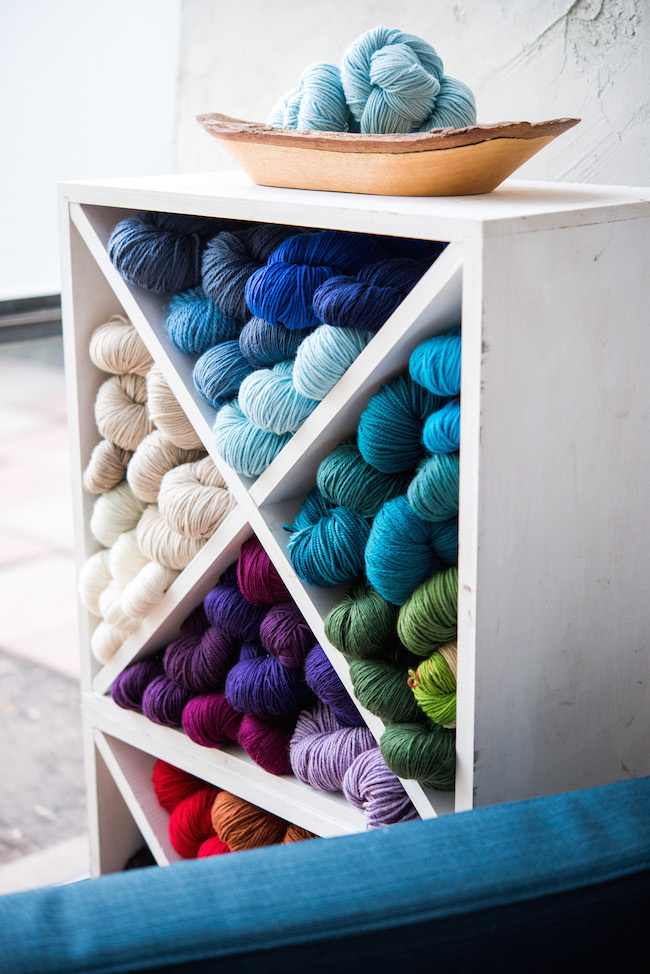 Organized Yarn Stash