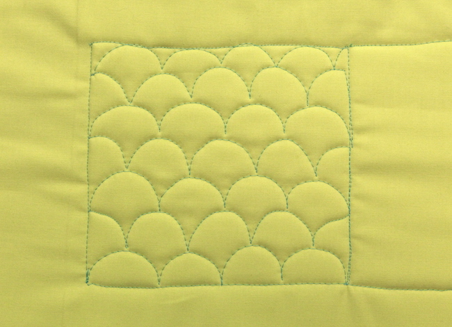 Clamshell Quilting