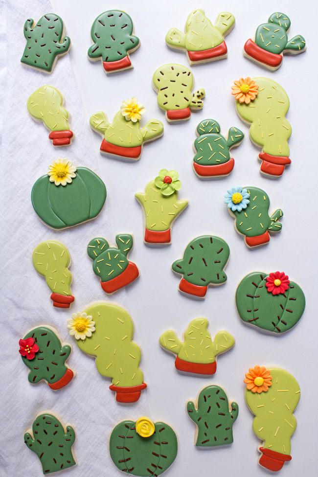 How to Make Simple Cactus Cookies Even if You Don't Have a Cactus Cookie Cutter