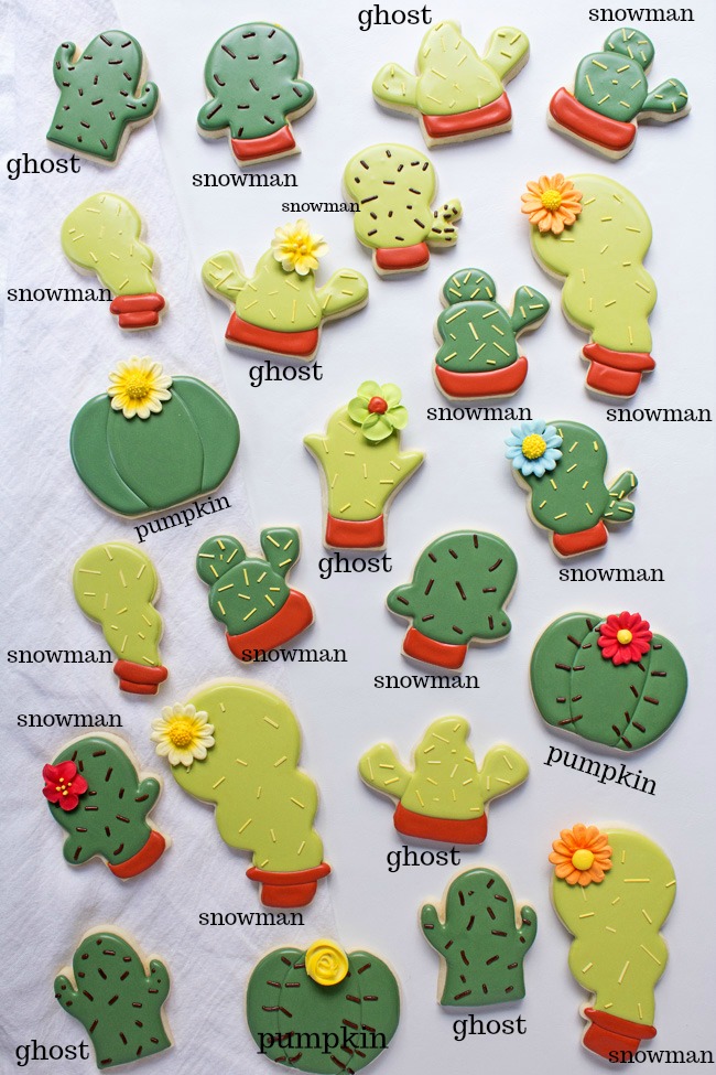 How to Make Simple Cactus Cookies Even if You Don't Have a Cactus Cookie Cutter1