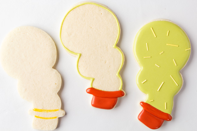 How to Make Simple Cactus Cookies with a Snowman Cookie Cutter