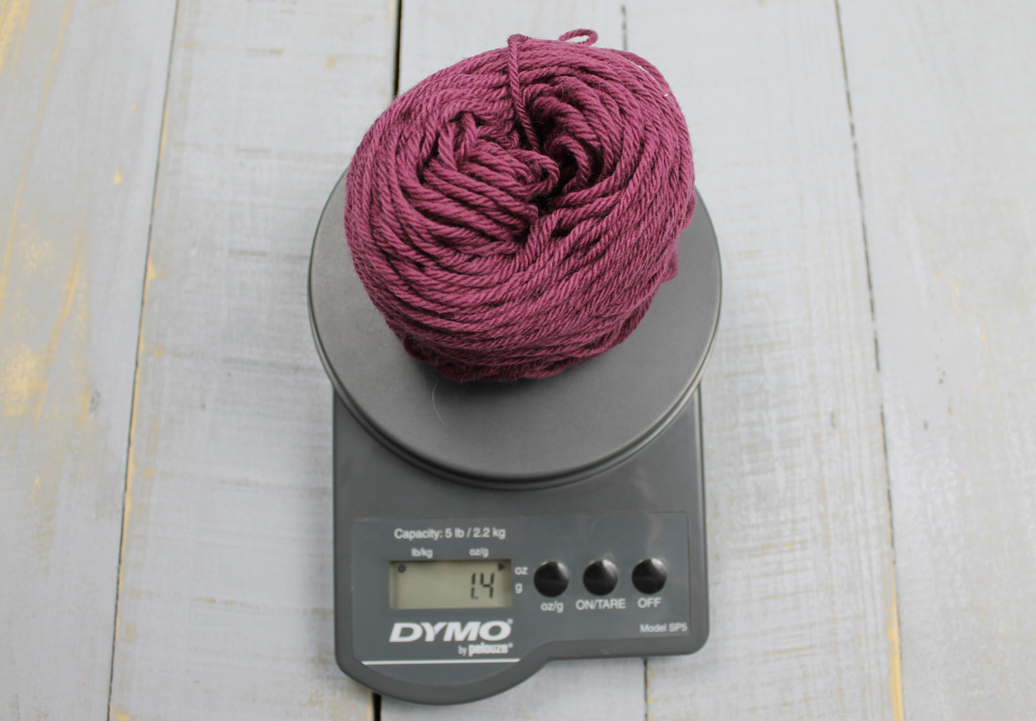 Calculating yarn yardage