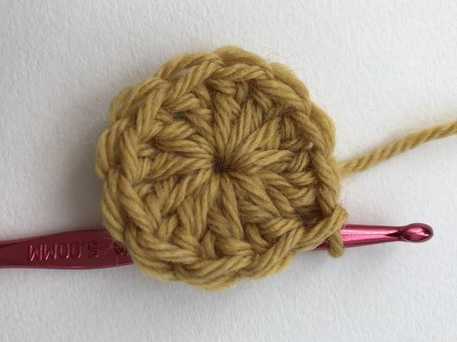 double crochet circle