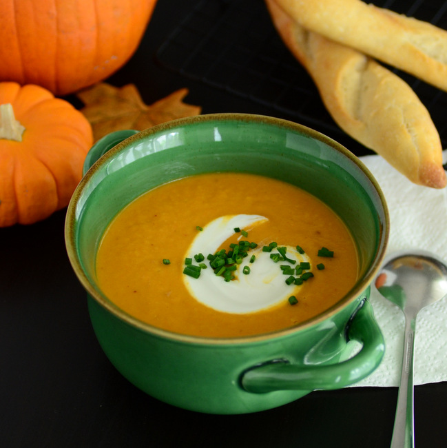 Roasted Fall Vegetable Soup Recipe