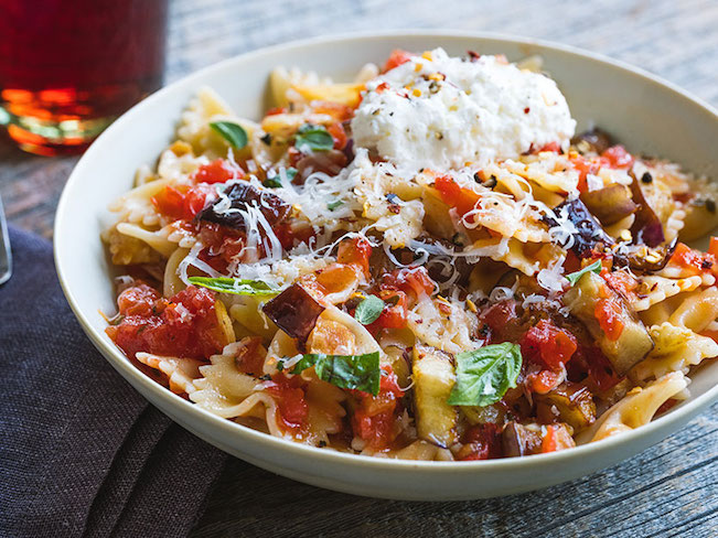 Homemade Pasta With Veggies