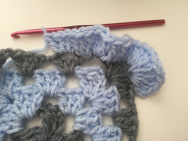 ruffled edging tutorial for crochet