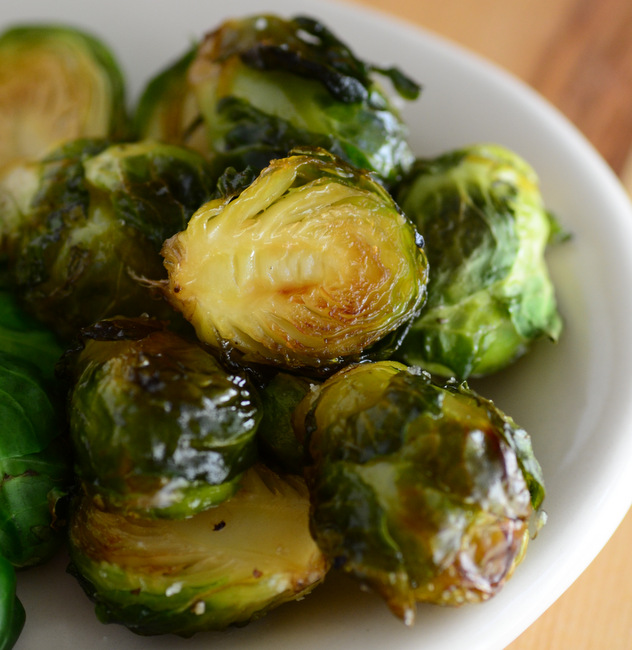 Roasted brussels sprouts