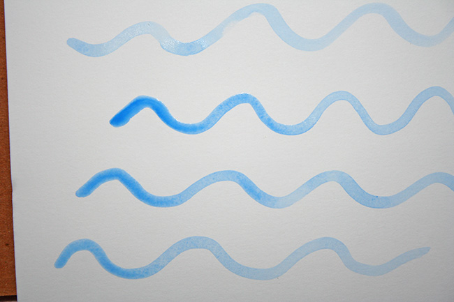 Wavy lines 