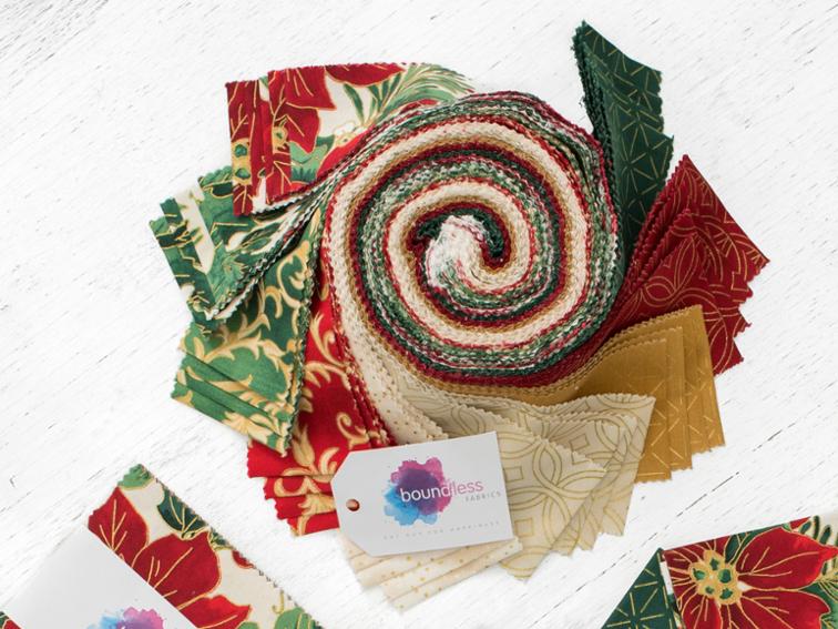 christmas precut quilting fabric