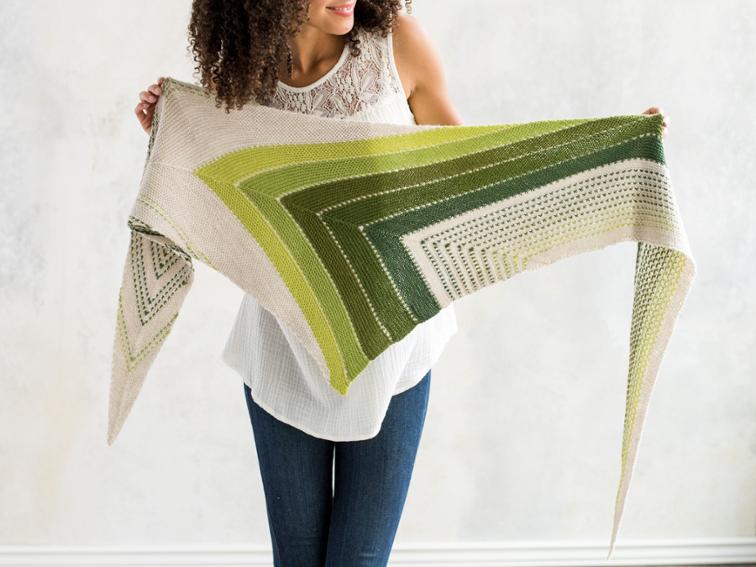 Serenity Now Shawl Knitting Kit