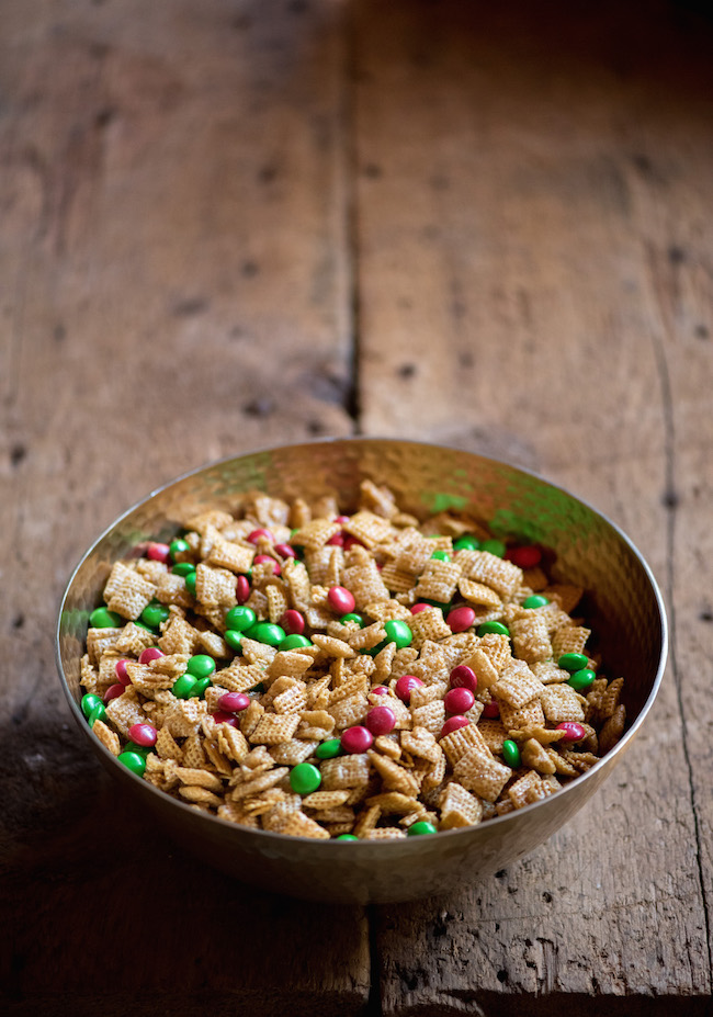 Caramel Chex Mix Christmas Crack
