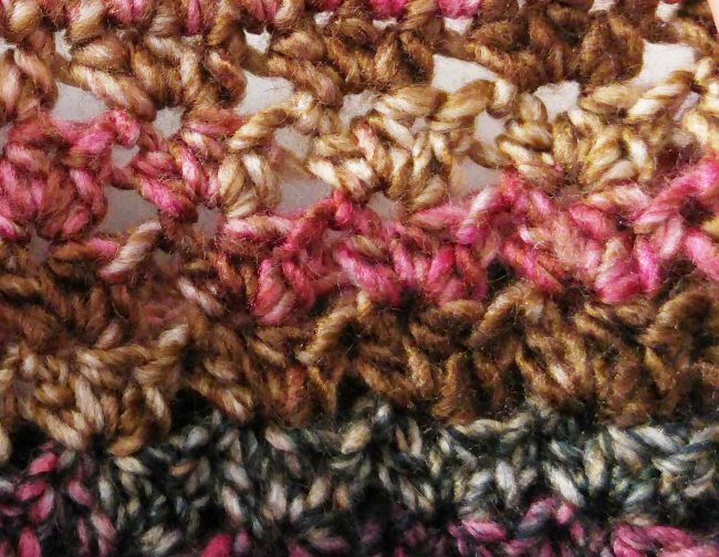 How to crochet leg warmers stitch pattern detail
