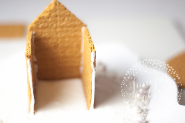 Find out how to make a graham cracker gingerbread house for Christmas