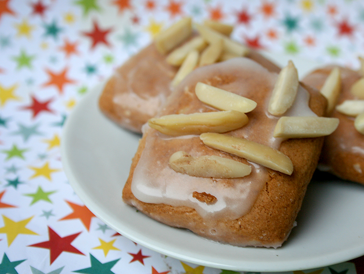 Lebkuchen  on plate