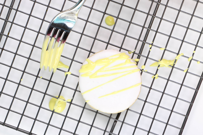 Drizzled Icing on Hardened Icing | Erin Gardner