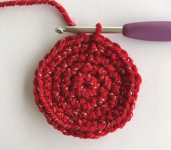 growing crochet circle