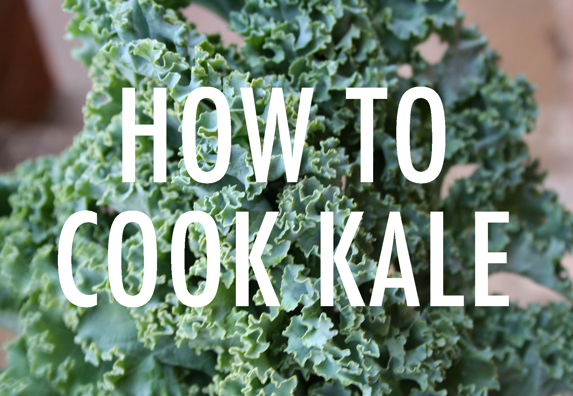 How to cook kale