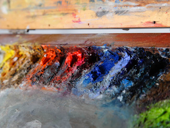 Oil Paint Palette