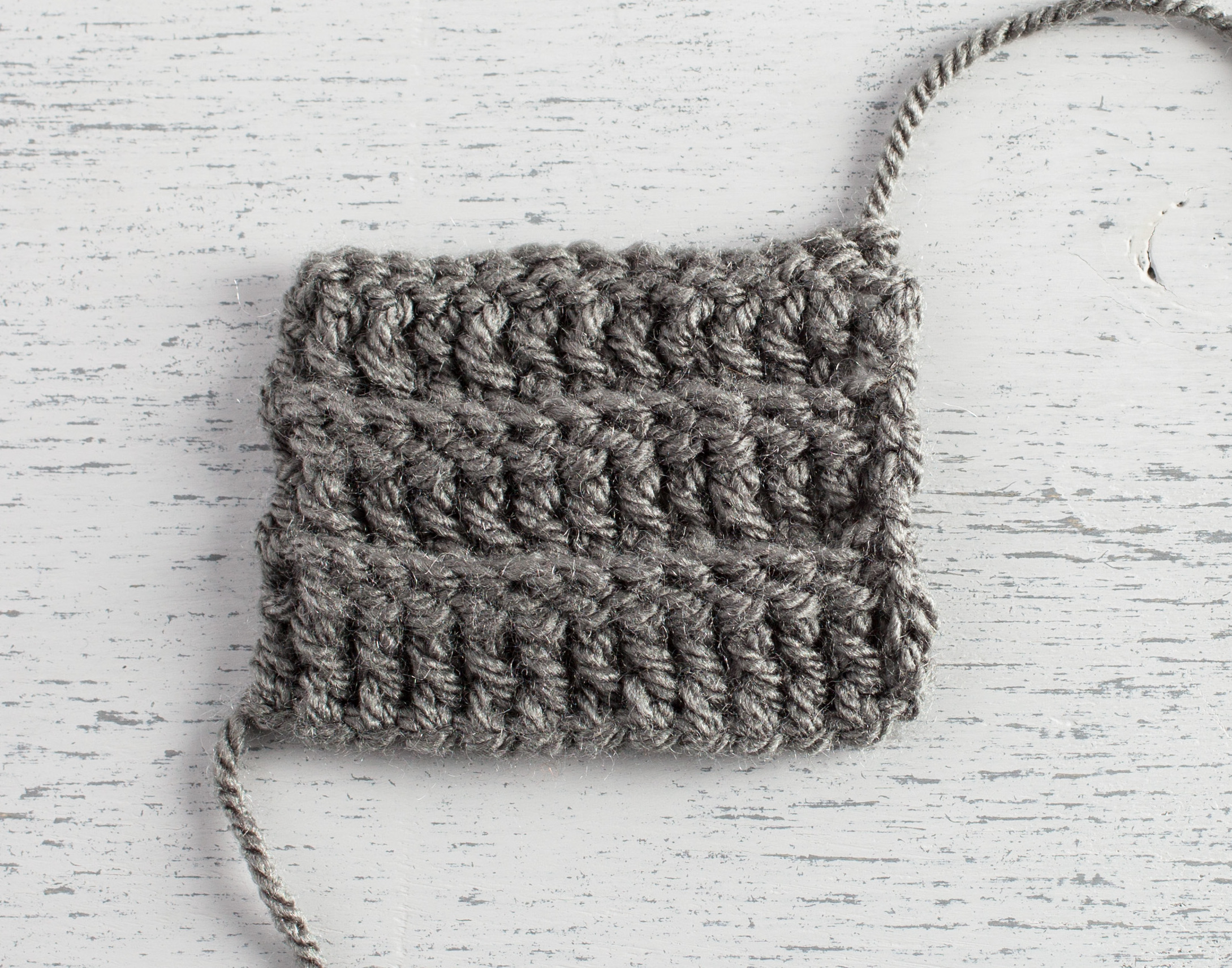 back post double crochet stitches