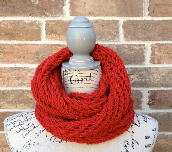 Lacy Infinity Scarf